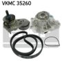 SKF VKMC 35260 Water Pump + V-Ribbed Belt Kit